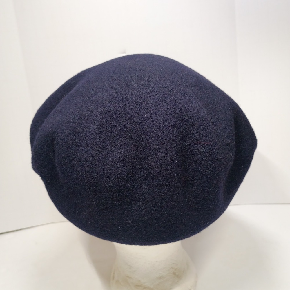 Kangol 504 Earlap Wool Cap Brown Medium Made in England Ribbed Earflaps Vintage - Picture 4 of 10